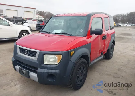 2006 Honda Element Lx z USA, uszkodzony, nr VIN 5J6YH18396L014061